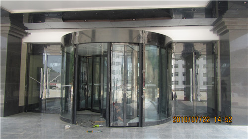 黃陵兩翼旋轉門-黃陵新建煤礦
