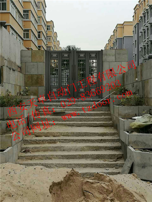 復古院子銅門效果圖029-83669203
