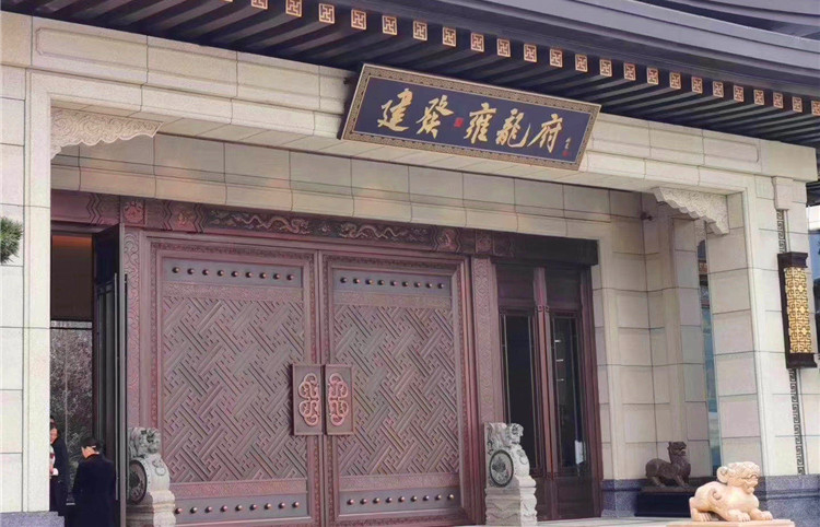 拒絕銅門行業不規范亂象，銅門定制工業化，西安天卓銅門