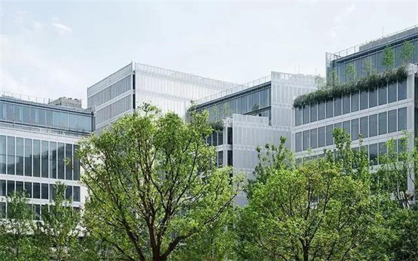 杭州天目里辦公樓出入口解決方案，多瑪凱拔自動門速通門地彈簧
