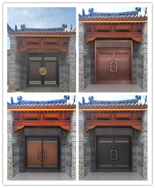 西安天卓銅門效果圖，你覺得哪張效果好？