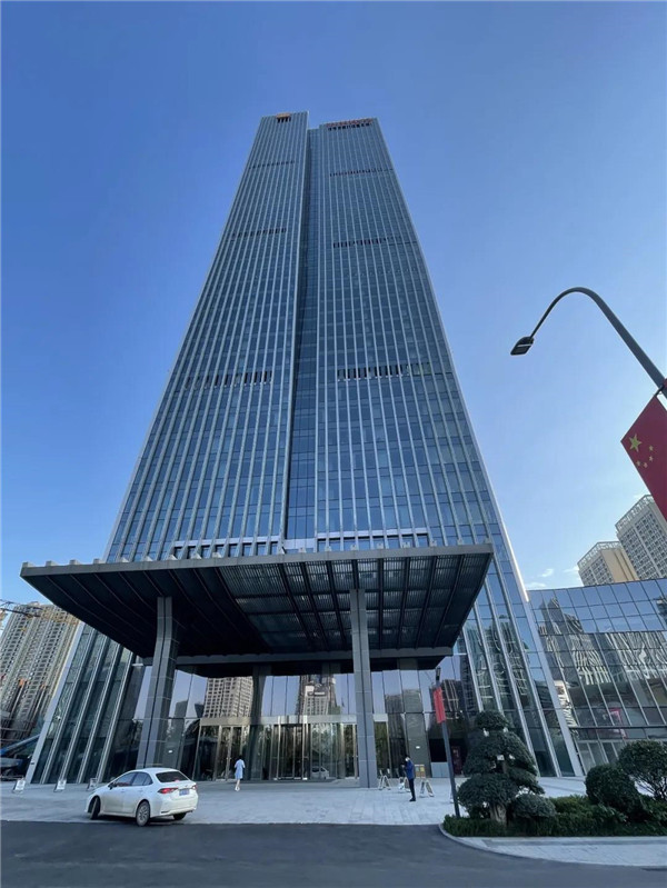 超高層黃金國際廣場辦公樓自動門