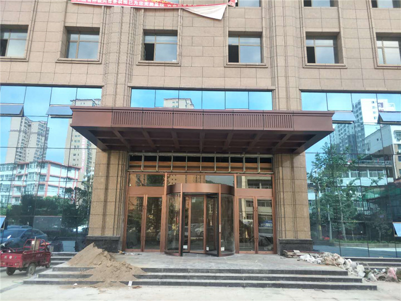 酒店三翼自動旋轉門