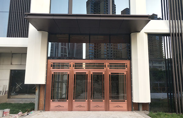 咸陽研究設計院復合銅地彈簧門，自動門